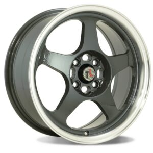 GUNMETAL / MACHINED FACE