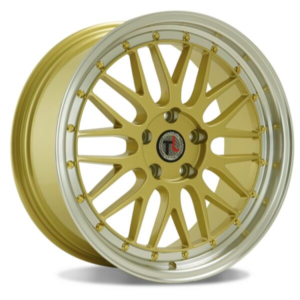GOLD FACE / MACHINED LIP / GOLD RIVETS