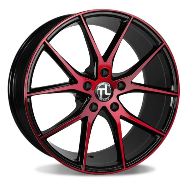 BLACK MACHINE FACE / RED PAINT