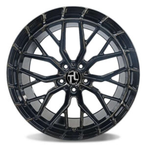 TRAKLITE FT124 20X8.5 5X114.3 ET38 CB73.1 GLOSS BLACK WHEELS
